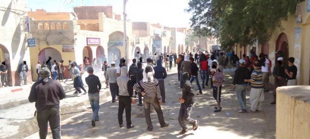 تسخير 1200 شرطي لقمع احتجاجات أمازيغ الجزائر