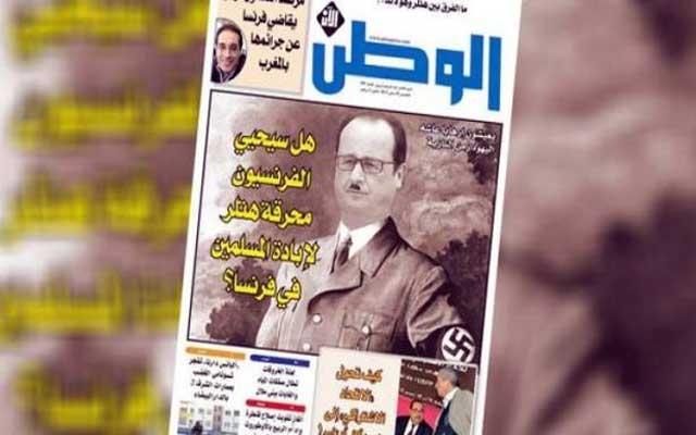 على ذمة "النهار" اللبنانية: هولاند يتحول إلى هتلر العصر!
