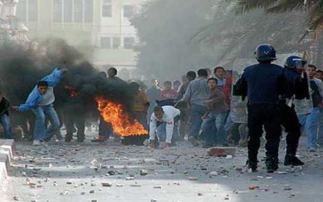 أزيد من 1360 احتجاج بولايات الجنوب الجزائري  في 2014