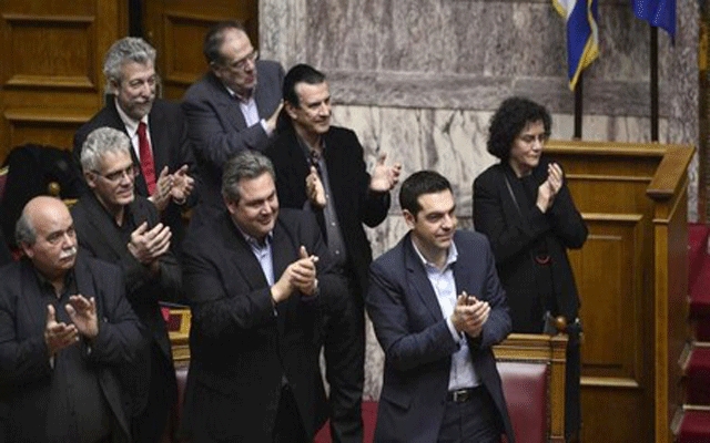 تنصيب الحكومة اليونانية الجديدة اليوم الأربعاء