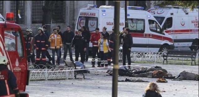 إنفجار إنتحاري في بورصة التركية وهذا ما خلفه