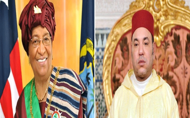 الملك محمد السادس يهنئ رئيسة ليبيريا بمناسبة عيد استقلال بلادها