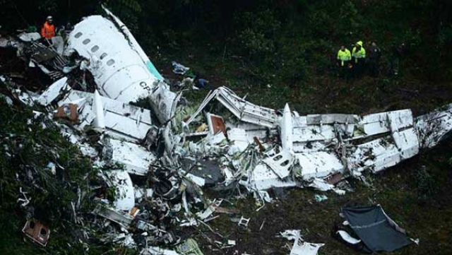 فاجعة: 20 صحافيا رياضيا في عداد قتلى حادث تحطم "طائرة الموت" في كولومبيا