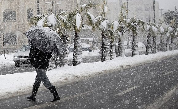 أمطار رعدية وثلوج غدا الأحد في هذه المناطق