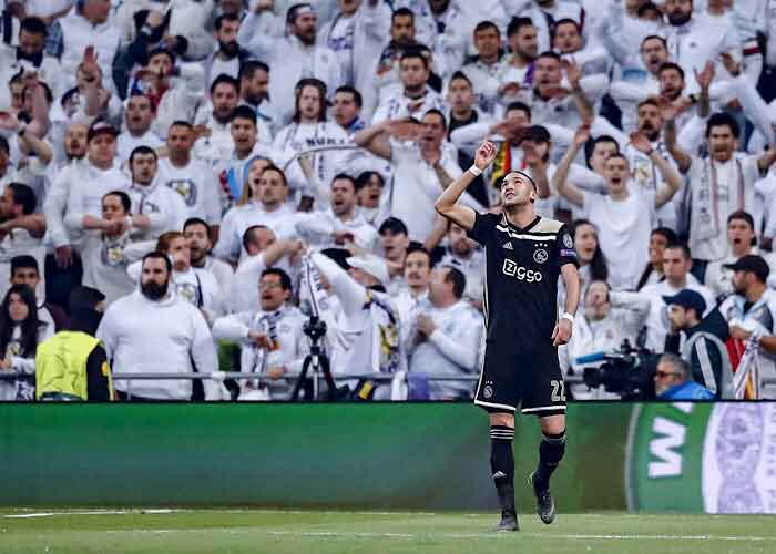 دوري أبطال أوروبا: أياكس يجرد ريال من اللقب باكتساحه 4-1