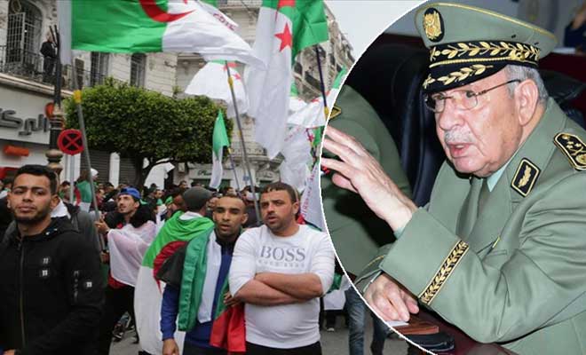 أحمد قايد صالح يُكشّر عن أنيابه في وجه مطالب الحراك الشعبي