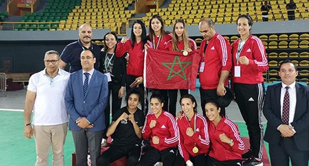خمس ذهبيات تعطي سيدات الملاكمة المغربية الريادة في بطولة دولية