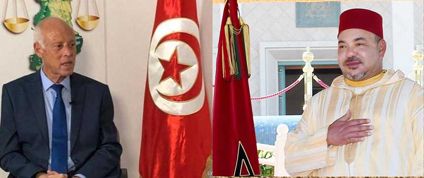 الرئيس التونسي قيس سعيد يبعث هذه الرسالة للملك محمد السادس