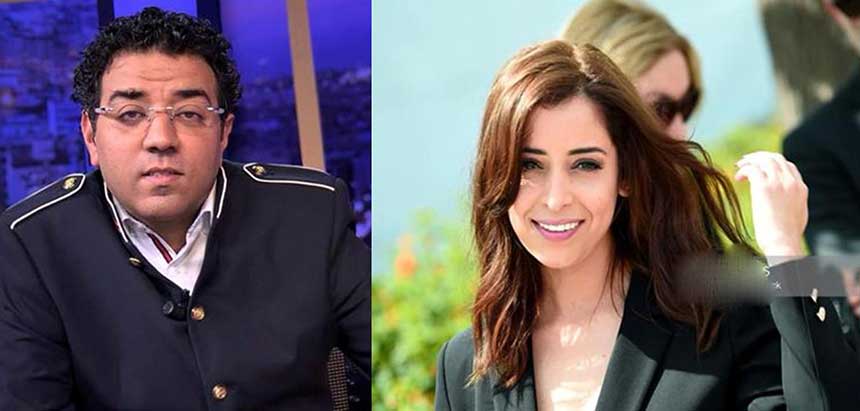الممثلة نسرين الراضي تهاجم مراد العشابي بسبب قبلة الـ "كان"