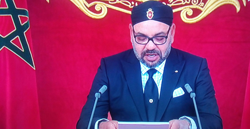 الملك محمد السادس: إيماننا ثابت بعدالة قضيتنا الأولى، قضية القدس وفلسطين