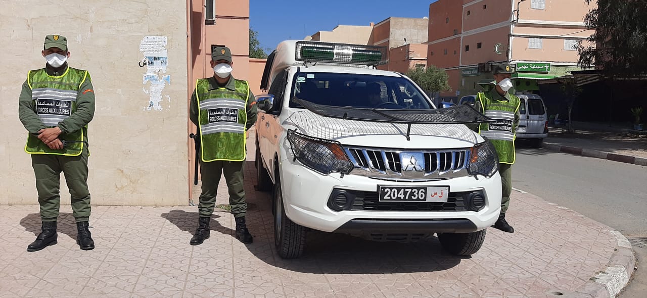 في زمن الحرب على الجائحة: أدرع القوات المساعدة تقطع الطريق على انتشار "كورونا"