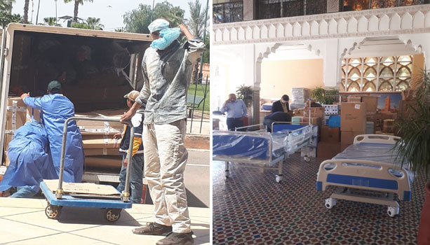 مجلس جهة مراكش يزود مختلف مستشفيات الجهة بأجهزة ومعدات طبية لمواجهة كورونا