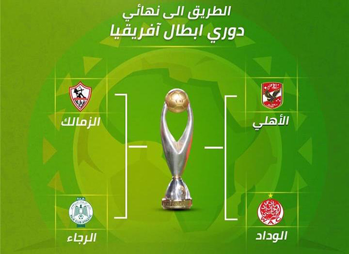 الوداد والرجاء يتعرفان على مكان مواجهة الأهلي والزمالك بمصر