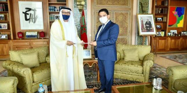 بوريطة يستقبل السفير الجديد لدولة الإمارات العربية المتحدة