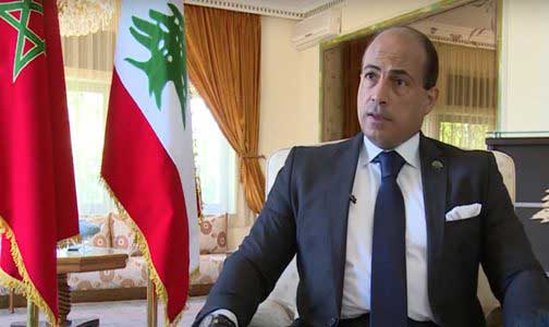 سفير لبنان: المساعدات الإنسانية والطبية المغربية كان لها وقع كبير في نفوس اللبنانيين
