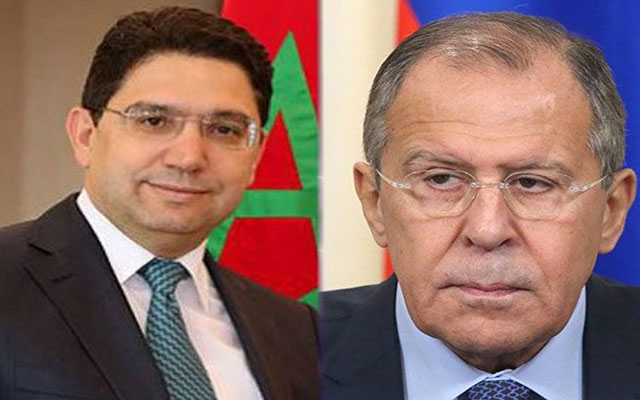 بوريطة و لافروف  يؤكدان على الشراكة الاستراتيجية المعمقة  بين المغرب وروسيا