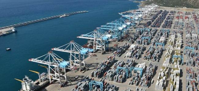 ميناء طنجة المتوسط.. 35 عالميا في معالجة الحاويات سنة 2019