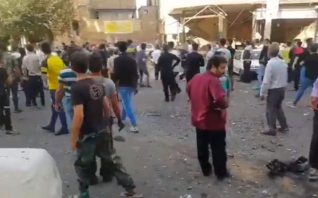 مصرع شخص وإصابة العشرات  في حادث انفجار في طهران