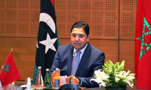 الوزير بوريطة: المغرب أكد دائما أن التدخلات الخارجية تعقد الأزمة الليبية