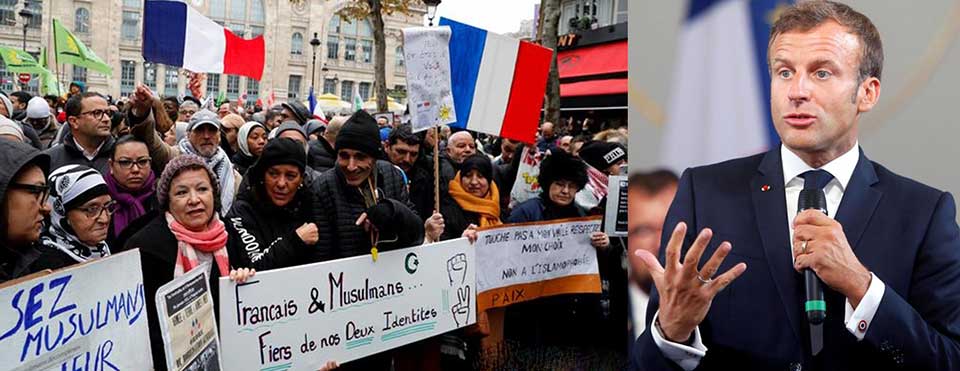 سياسيون "يحاكمون" خطة ماكرون لحماية القيم الفرنسية، وهذا موقف قادة الجالية المسلمة