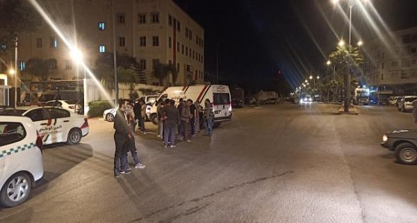 توقيف 27 شخصا ألحقوا خسائر مادية في حي أناسي بالبيضاء