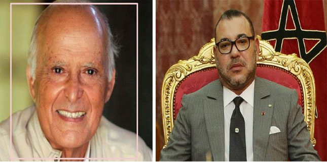 الملك يعزي أفراد أسرة المرحوم الدكتور مولاي أحمد العراقي