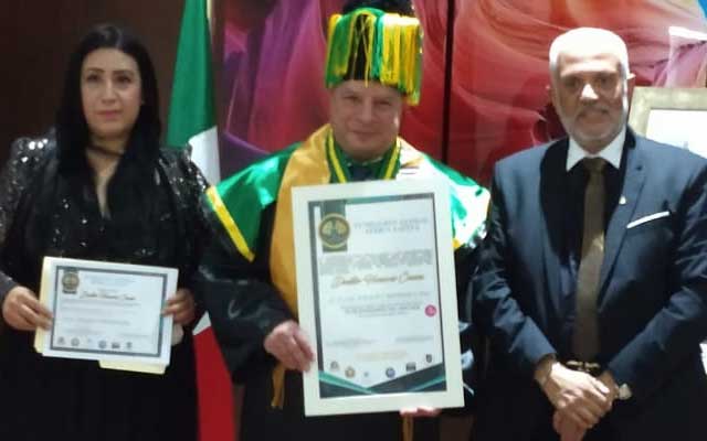 مؤسسة عالمية بالمكسيك تمنح سفير المغرب بمكسيكو الدكتوراه الفخرية