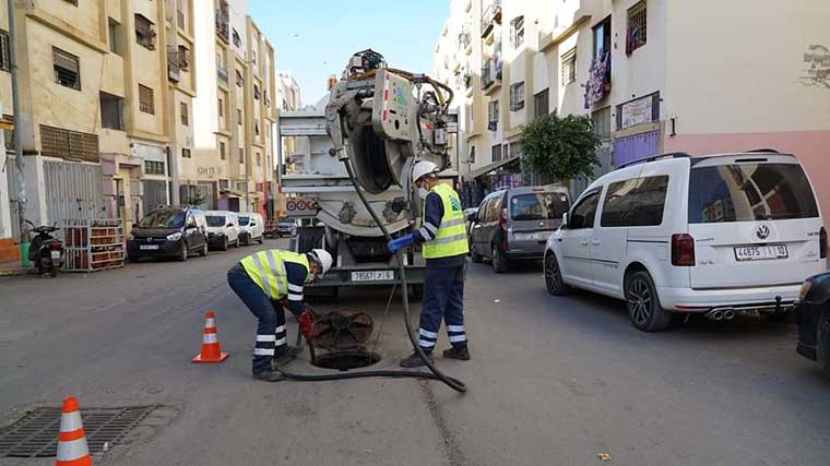 تأهب فرق "ليدك" للتدخل على إثر الإعلان عن التساقطات المطرية القوية