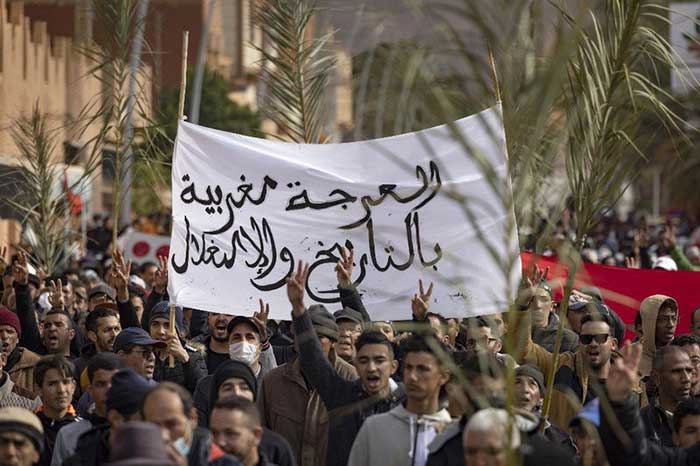 الجمعية المغربية تقدم ثماني دفوعات ضد سلب أراضي فكيك على يد عسكر الجزائر
