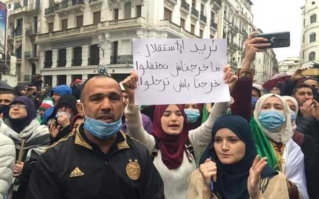 الجمعة الـ 108.. الجزائريون يجددون مطلب "دولة مدنية وليس عسكرية"