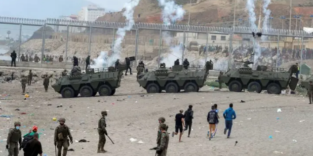 تطور خطير: الشرطة الإسبانية تطلق النار على مغاربة بالحدود الوهمية