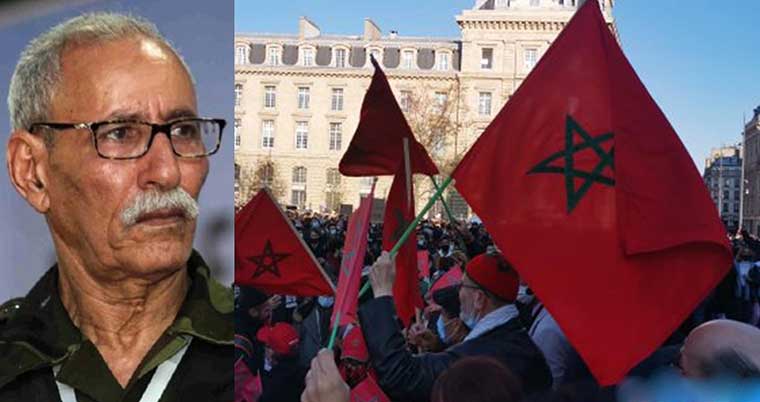 في وقفة احتجاجية: مغاربة إسبانيا يطالبون باعتقال ومحاكمة "المجرم" إبراهيم غالي
