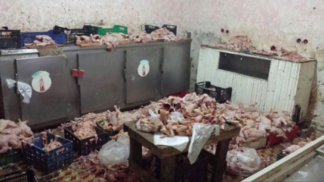 مراكش.. حجز كميات كبيرة من الدجاج الفاسد(مع فيديو)