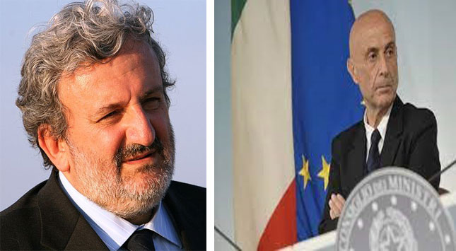 حوار إيطالي ساخن بين "مينيتي" و"إميليانو" بعنوان"البحر المتوسط في قلب العالم"!!