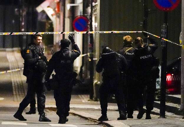 قتلى وجرحى في هجوم مسلح عنيف بمدينة "كونجسبرغ" النرويجية