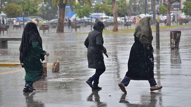 مديرية الأرصاد: مدن الشمال تصدرت مقاييس التساقطات المسجلة بالمملكة