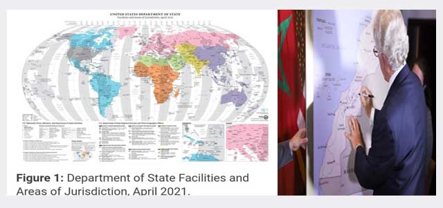 أمريكا تؤكد الاعتراف بمغربية الصحراء بنشر خريطة العالم الجديدة