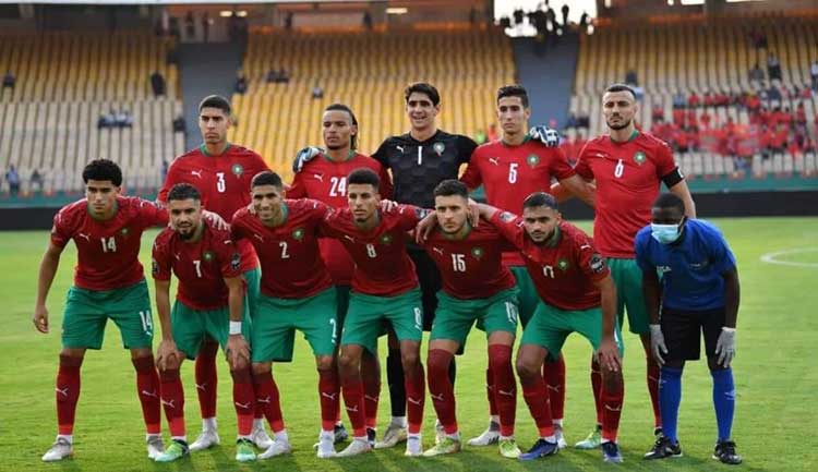 التشكيلة الرسمية للمنتخب المغربي في مواجهة مصر