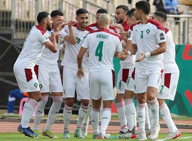 شوطان إضافيان في مباراة المغرب ومصر
