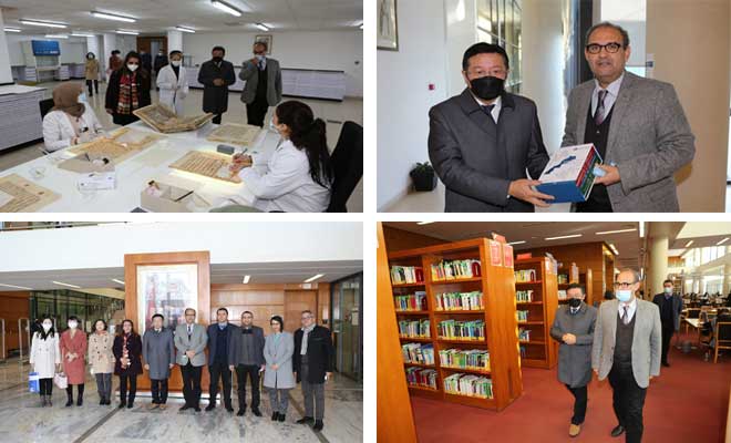 سفير الصين بالمغرب يزور المكتبة الوطنية