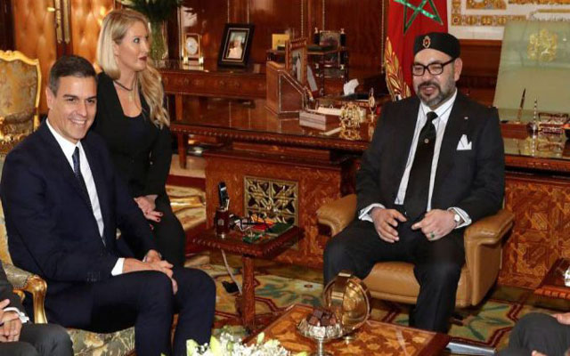 الملك محمد السادس يدعو "بيدرو سانشيز" إلى زيارة المغرب
