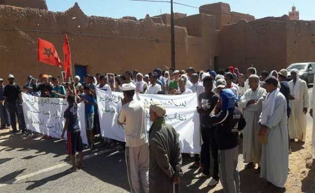 مراسيم التحديدات الإدارية الجديدة تنذر بحرب قبلية بامحاميد الغزلان بزاكورة