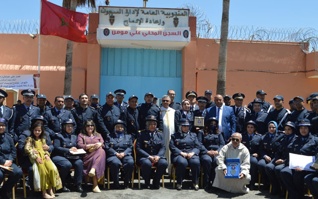 سطات: السجن المحلي عين علي مومن يحتفي بالذكرى الـ  14 لتأسيس مندوبية السجون