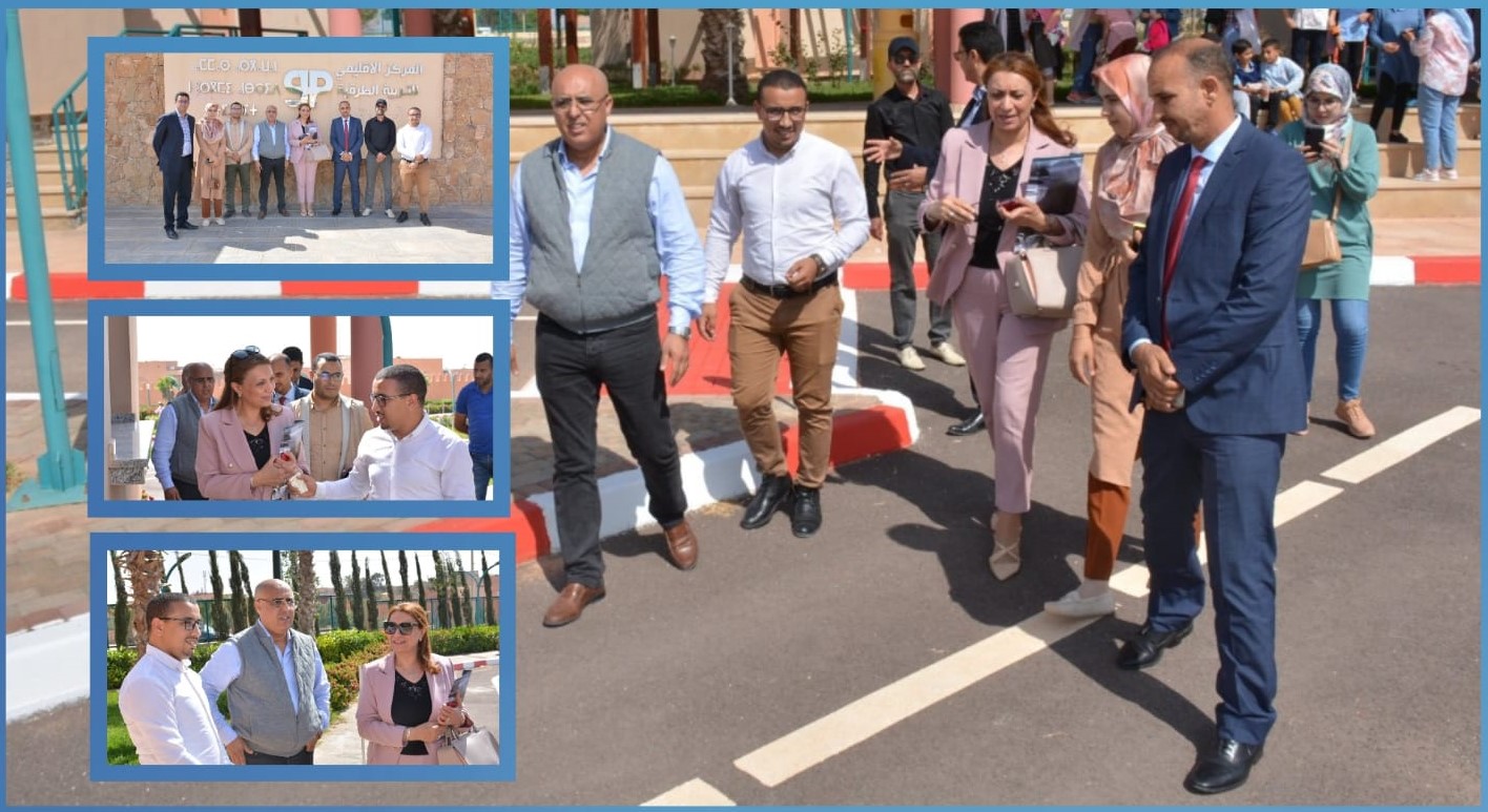 رئيسة بلدية تونس العاصمة تزور تيزنيت للاطلاع على تجربتها في نشر ثقافة السلامة الطرقية