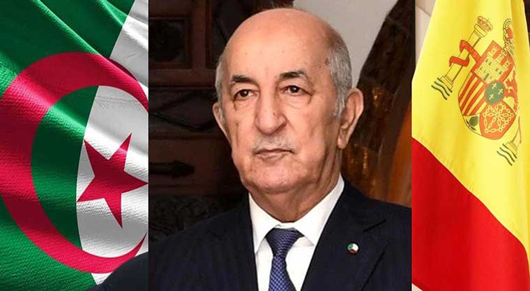 الجزائر تقرر منع عمليات التصدير والاستيراد من وإلى إسبانيا