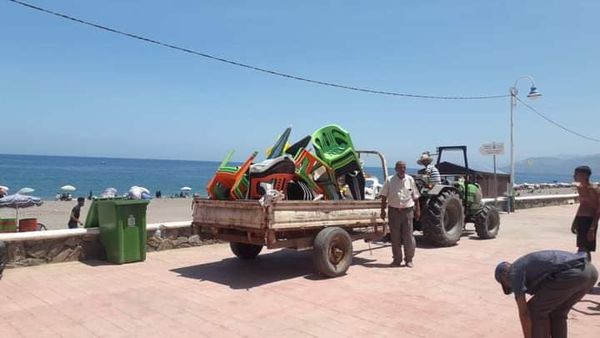 عامل تطوان يصدر تعليماته بإخلاء شاطئ واد لاو من " البلطجية "