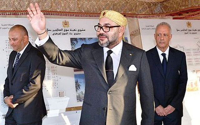 الملك محمد السادس يعطي تعليماته لافتتاح “سوق الصالحين” بسلا