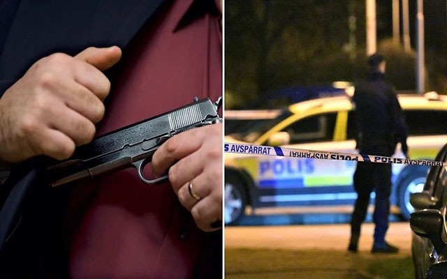 السويد تحطم الرقم القياسي السنوي في حوادث إطلاق النار المميتة