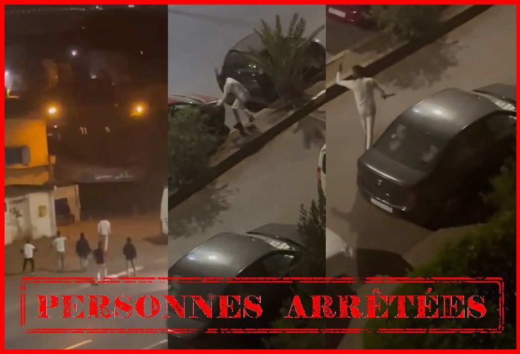 اعتقال خمسة متهمين عربدوا بالشارع العام بسلا