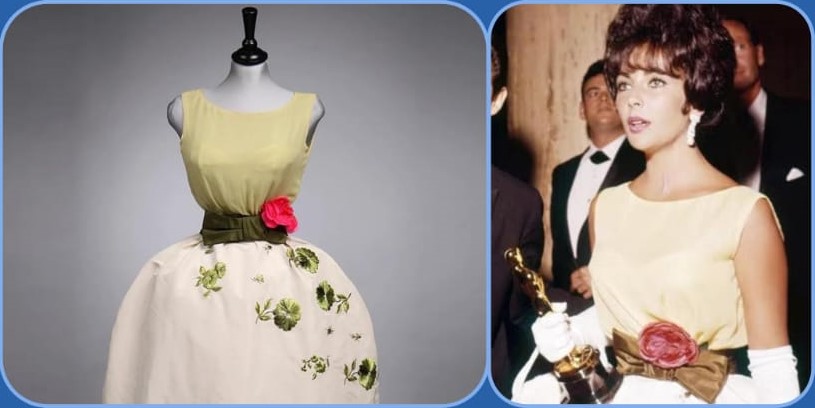 عرض فستان الأوسكار لـ"إليزابيث تايلور" في المزاد العلني